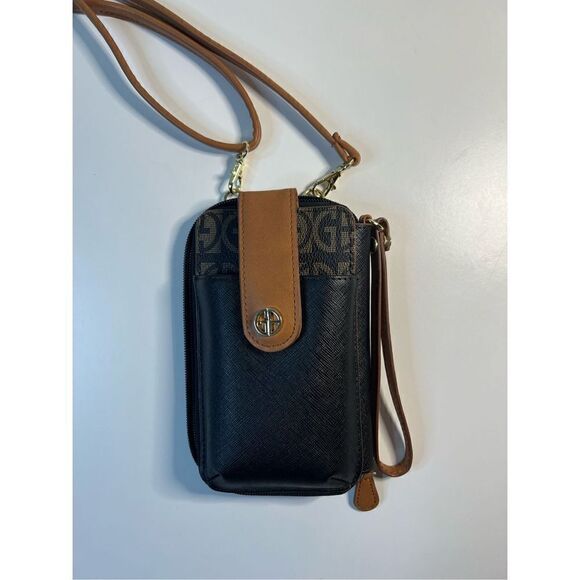 GIANI BERNINI Block Signature Wallet On A String, Created For Macy's - Picture 1 of 8